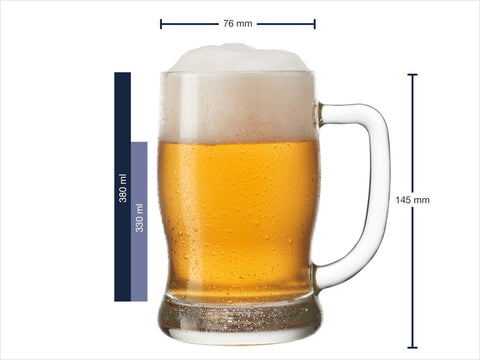 Bierseidel TAVERNA 330ml mit Gravur