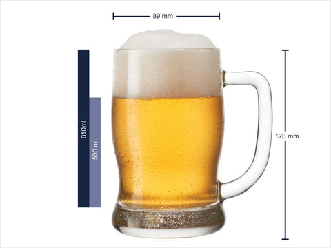 Bierseidel TAVERNA 500ml mit Gravur