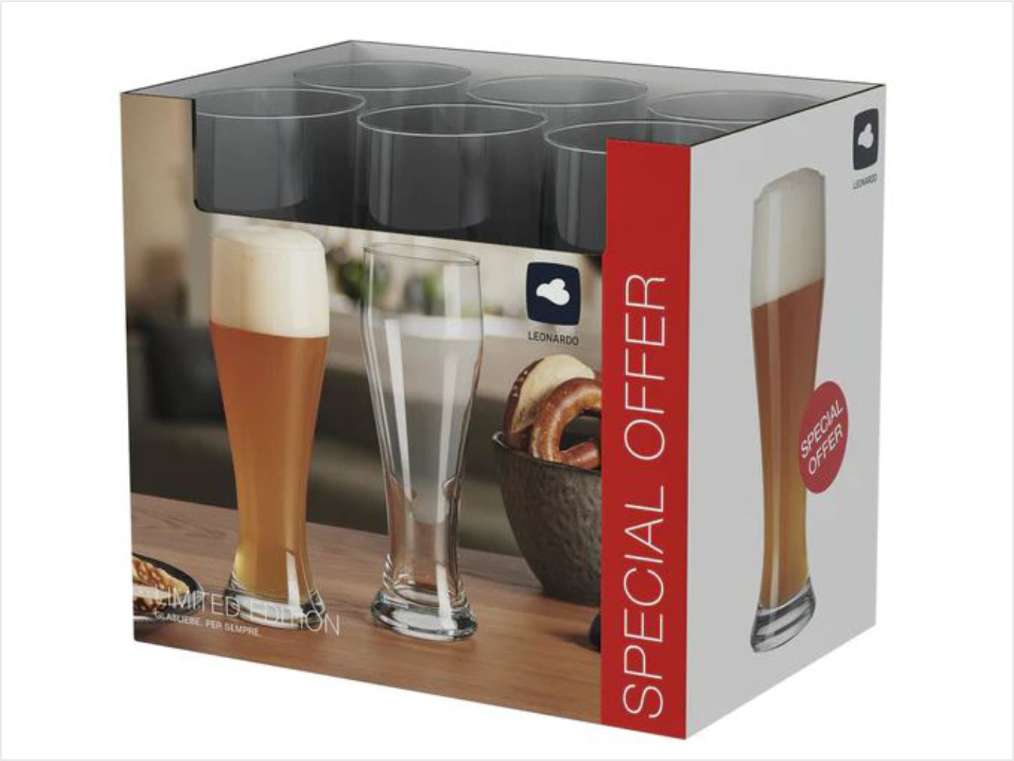 Weizenbierglas LIMITED EDITION 500ml mit Gravur