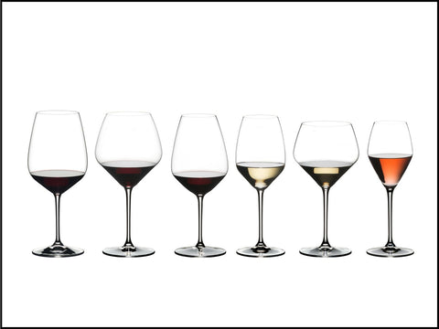 Edle Riedel Weingläser mit persönlicher Gravur
