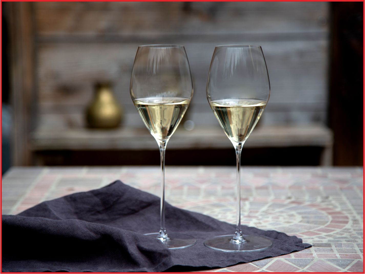 Hochwertige Riedel Veloce Sauvignon Blanc Weingläser mit individueller Lasergravur