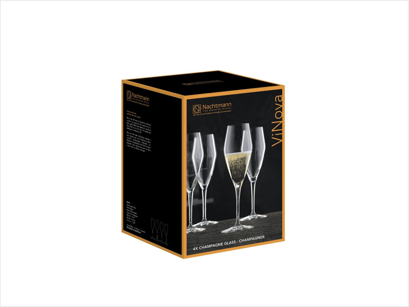 Nachtmann Champagnergläser zur Hochzeit personalisieren lassen