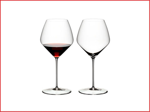 Riedel Veloce Pinot Noir / Nebbiolo Weinglas mit Gravur 2er Set