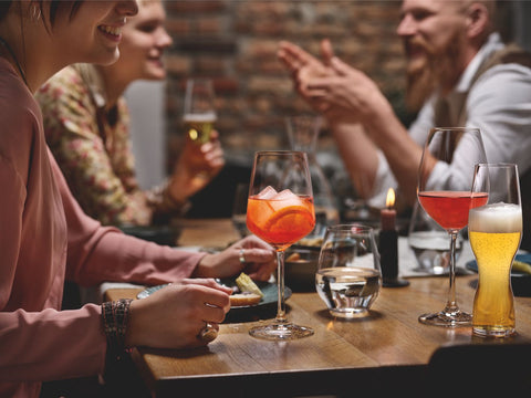 Aperol Cocktailglas mit Gravur