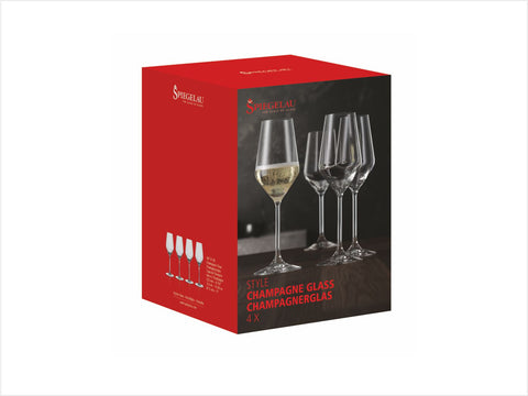 Spiegelau Style Champagner Weinglas zum Mädels Abend gravieren lassen