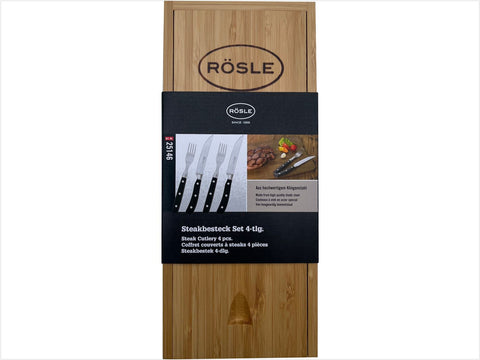 Steak Besteck Set 4tlg. mit Gravur