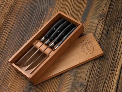 Steakmesser Set 4tlg. mit Gravur